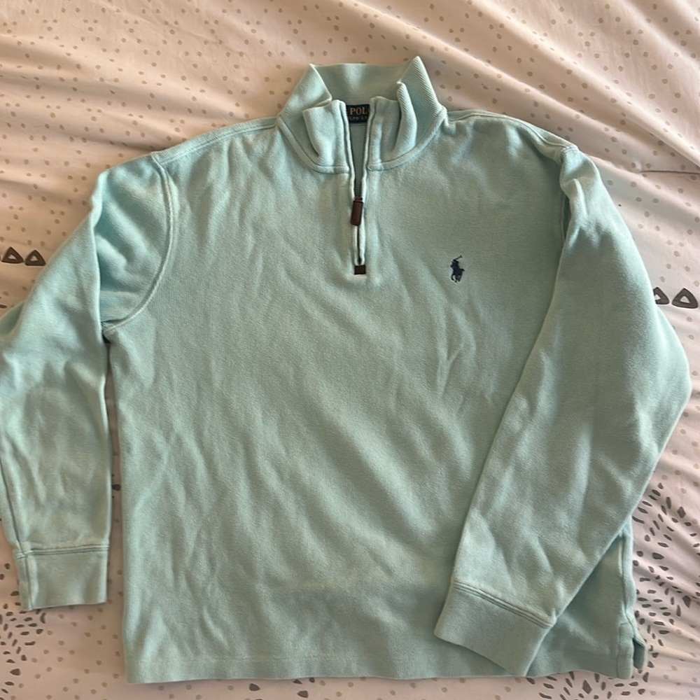 Polo Ralph Lauren 1/4 zip 🩵